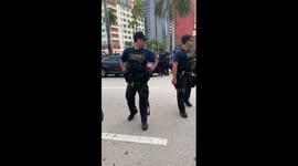 Day 11 Miami Protest. Cops invade and break us down