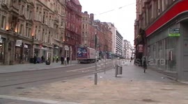 A Quiet Birmingham City Centre at Lunchtime