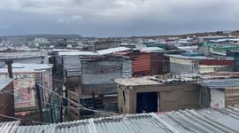 Heavy rains batter Cape Town during  storms in Ocean View informal settlement