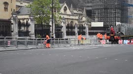 Westminster Gets Ready For BLM Protest