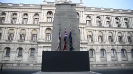 The Cenotaph Protected From BLM Protest