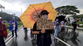 On Independence Day, thousands of Filipinos protest against Duterte's anti-terrorism bill
