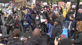 Black Lives Matter protests continue in central London