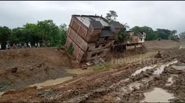 Four-storey house collapses in eastern India