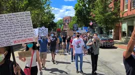 Hundreds march in New York Black Lives Matter protest