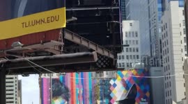 In Front of Bob Dylan Mural, Black Lives Matters Protestors March in Minneapolis