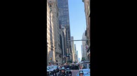 BLM Protest on Fifth Avenue Near Trump Tower