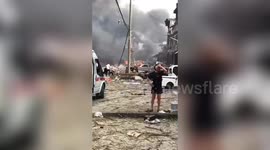 Truck transporting liquified gas explodes, killing 20 in China