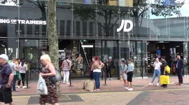 Shops in Birmingham city centre re-open after COVID-19 lockdown restrictions lifted