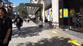 Selfridges Gives Out Free Water To Customers