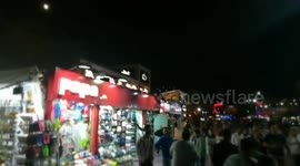 Night Walking In Namaa Bay Sharm El Sheikh Egypt