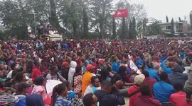 Protesters gather in Indonesia demanding longer sentences for racist offences