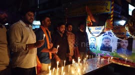 Candlelight vigil pays tribute to soldiers killed in the India-China border clash