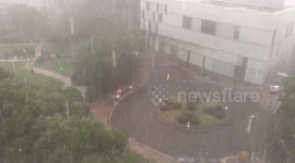 Birmingham UK thunder storm June 17th 2020 1620hrs