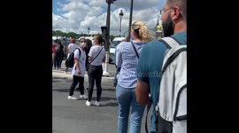 Health workers demonstration in Paris