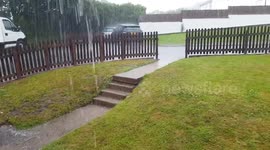 June Thunderstorm Brings Heavy Rain and Flash Flooding in Newport, South Wales