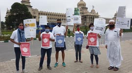 Karnataka Observe 'Mask Day'  to Spread Awareness About Covid-19 in Southern India.
