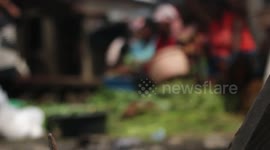 Women Selling Vegetables in Lagos Market