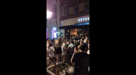 Moscow residents gather in bars after lockdown eased