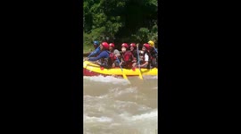white water rafting in sijunjung district prov west sumatera indonesia this video was taken on June 9, 2020