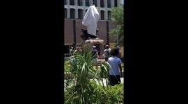 In birthplace of Juneteenth, Black Lives Matters protesters demand Confederate statues come down