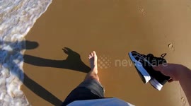 Morning Beach Walk (No talking)