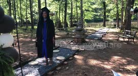 At home graduation