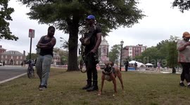 Armed man arrested after being spotted on roof across Robert E. Lee Memorial in Richmond, Virginia