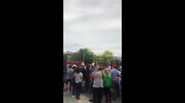 Hundreds of Tulsa residents get set up for Trump's rally