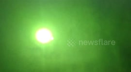 Solar eclipse in Southern india