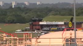 Eurowings A320 (D-AIZR) Departs from Birmingham Bound for Düsseldorf