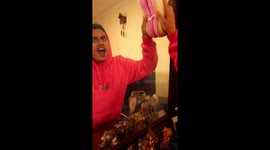 Phone Went Inside The Mirror Magic Trick !!