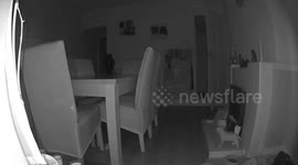 Ghost Caught on CCTV - Rocking Chair