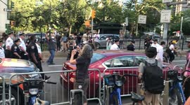 NYPD retreat from protestors at city hall occupation