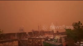 Darkness at noon as massive dust storm engulfs Indian town