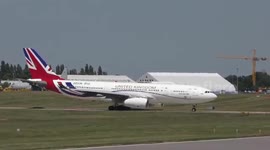 Boris Johnson's £900,000 Brexit plane takeoffs from UK airport after makeover