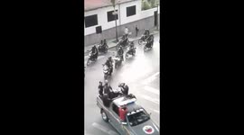 Cuerpos de seguridad de la dictadura de Maduro recorren las calles de Caracas por radicalización de la cuarentena en al país