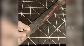 Timelapse footage captures the satisfying artistic process of making a 'psychedelic pattern'