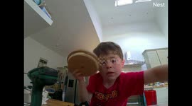 Busted! Boy, 5, caught stealing cookies by camera set up by dad