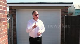 Manager at one of UK's oldest cinemas misses job so much during lockdown that he creates his own cinema - in his GARAGE