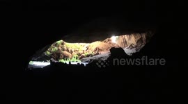 Thousands of bats and hidden crystals found inside remote cave in Kenya
