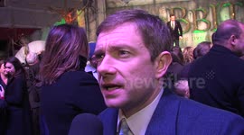Martin Freeman at The Hobbit Battle of The Five Armies London Premiere