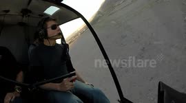 Helicopter Car Chase