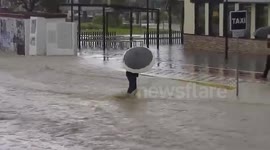 Severe flooding in the south of Spain