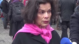 Vivienne Westwood and Bianca Jagger Descend on Parliament