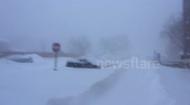 Blizzard 1-27-2015 at The University of Connecticut