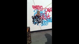 Amazing graffiti machine