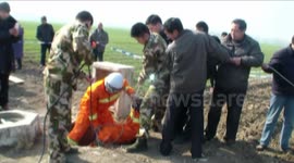 2-year-old boy rescued from a deep well in China
