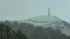 Cumbria snow in time-compressed footage