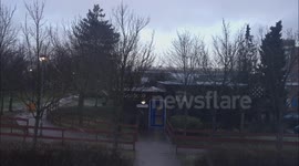 Snow In Branston,Lincoln